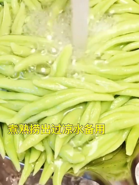 Homemade Scissors Splashed Noodles recipe