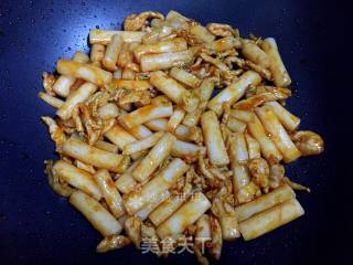 Kuaishou Fried Rice Cake recipe