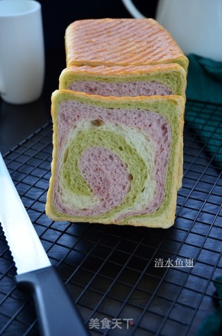 Rainbow Toast recipe