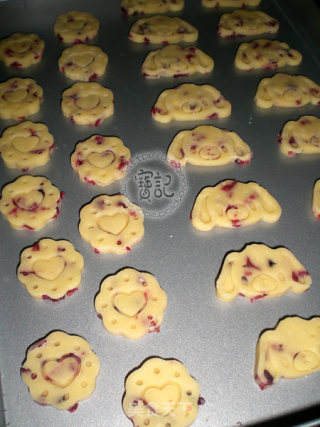 Cranberry Shortbread Cookies recipe