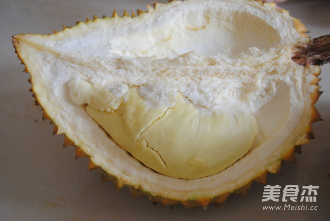 Durian Cherry Stir-fried Ice recipe