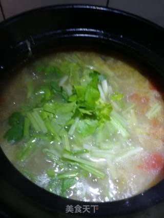 Casserole Tomato Sea Oyster Beef Porridge recipe