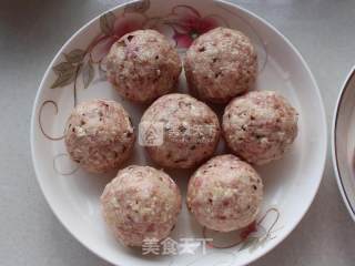 Meat Ball with Soy Sauce recipe