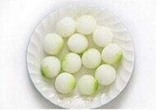 Homemade Braised Winter Melon Balls recipe