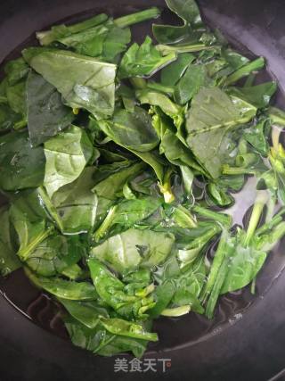 Ginger Spinach recipe