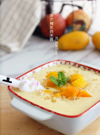 Mango Coconut Milk Sago recipe