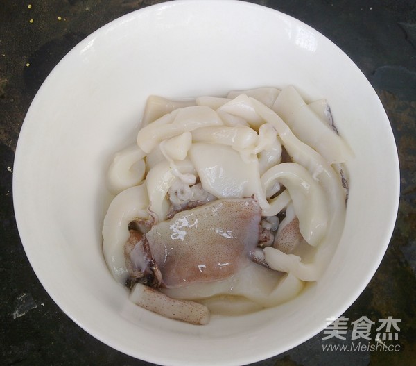 Sauce Fried Squid recipe