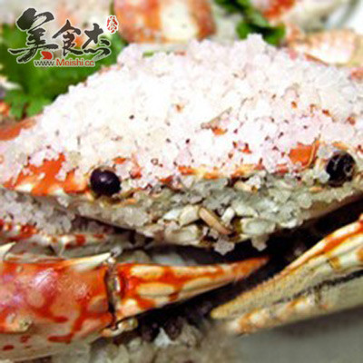 Nutritional Sea Salt Baked Crab recipe