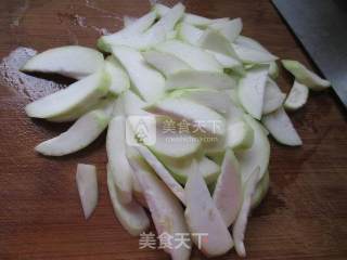 Pork Slices and Long Melon Boiled Vermicelli recipe