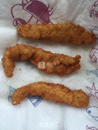 Fried Chicken Fillet, Chicken Strips. recipe