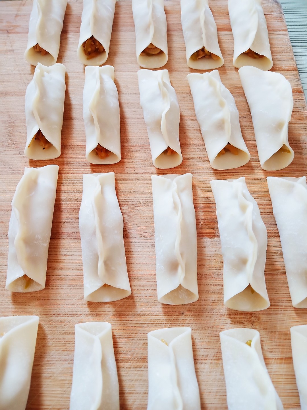 Leek Pork Pot Stickers recipe