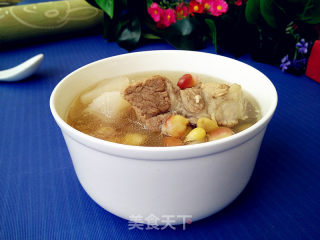 Radish Pork Ribs Soup recipe