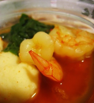 Korean Four-color Seafood Pot recipe