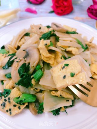 Mushroom Fried Roasted Cold Noodles recipe