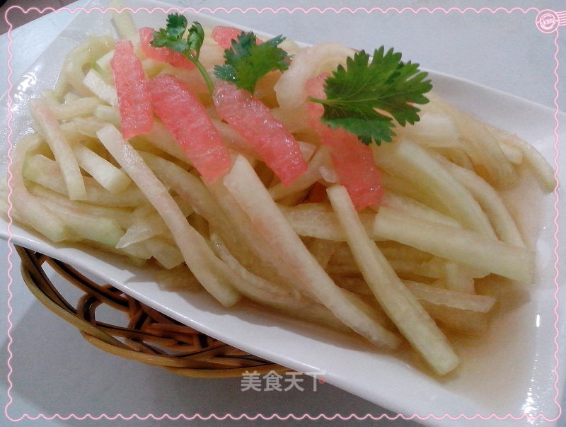 Refreshing Shredded Watermelon recipe