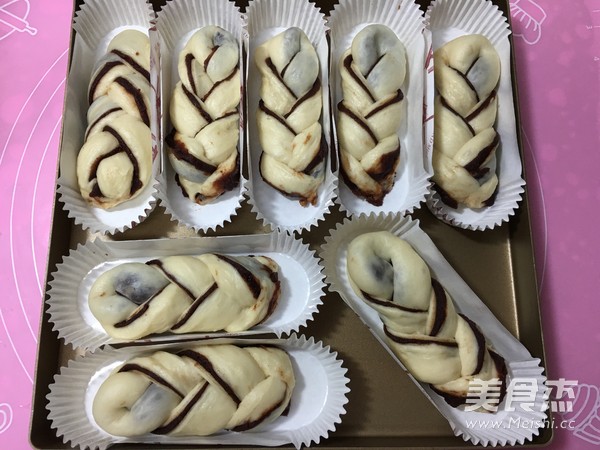 Braided Bread with Bean Paste (soup Method) recipe