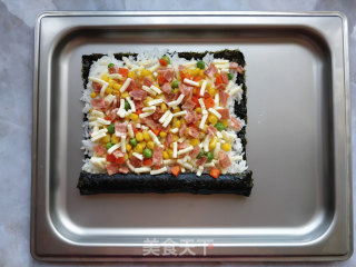 Sushi Pizza recipe