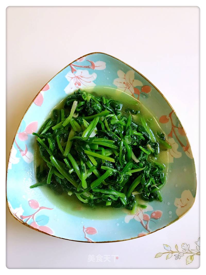 Vegetarian Stir-fried Spinach recipe