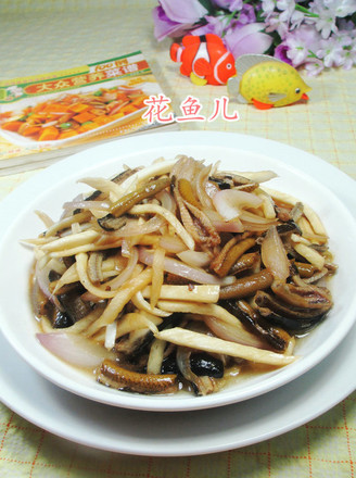 Stir-fried Eel with Onion and Rice