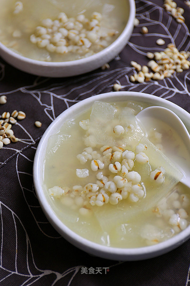 Winter Melon and Barley Soup recipe