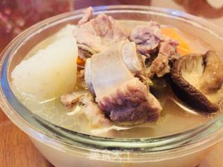 Pork Ribs in Chinese Yam Soup recipe