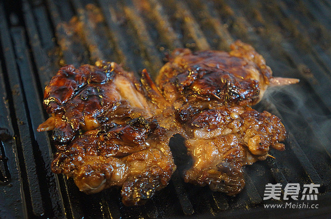 Japanese Style Quail Grilled in Soy Sauce recipe