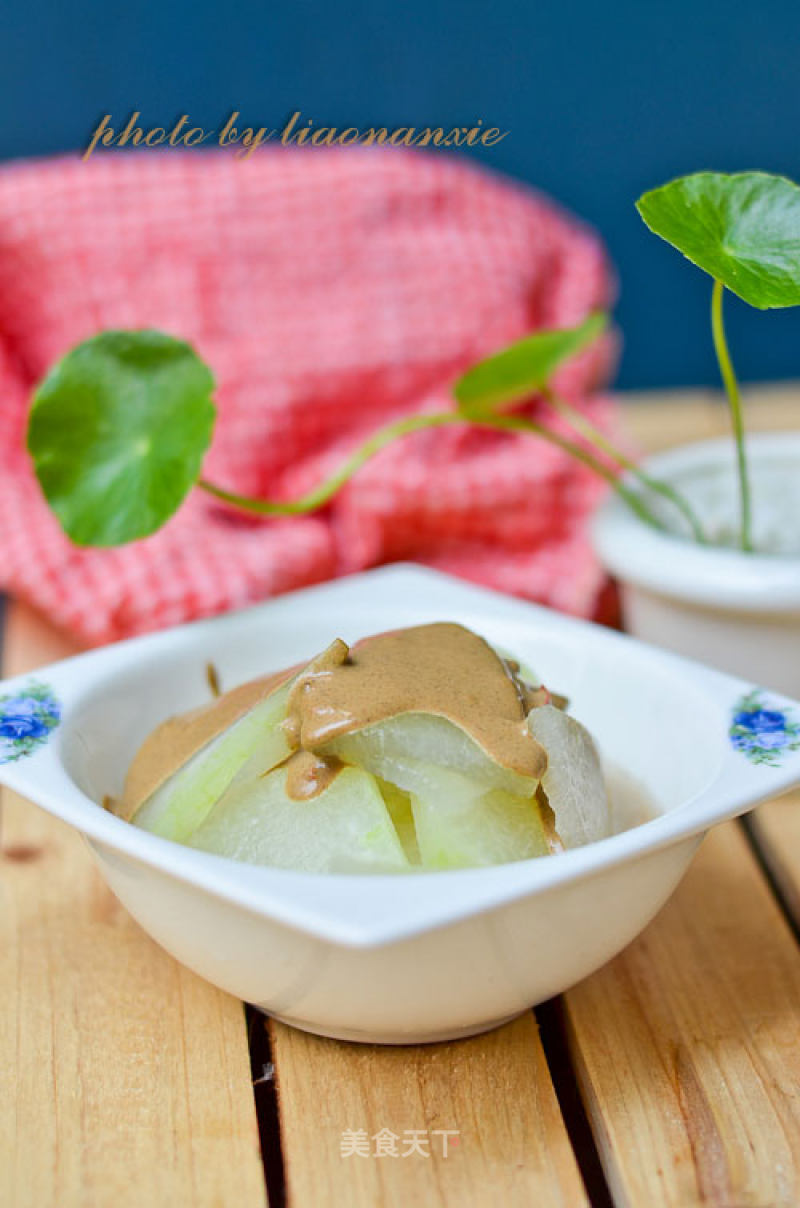 Winter Melon with Sesame Sauce recipe
