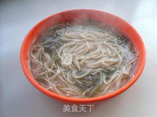 Hot Soup Soba recipe