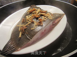 Steamed Zuokou Fish with Winter Vegetables recipe