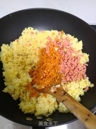 Breakfast Egg Fried Rice recipe