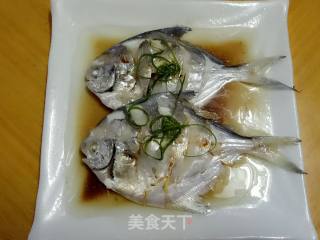 Steamed Pomfret recipe