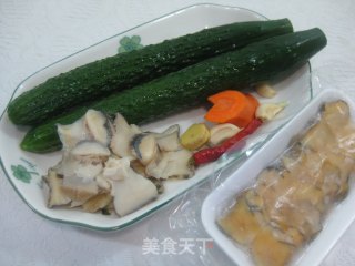 Snail Sliced Cucumber recipe