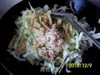Stir-fried Cabbage with Tofu in Oil recipe