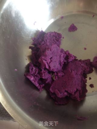 Sweet-scented Osmanthus Yam and Purple Potato Puree recipe