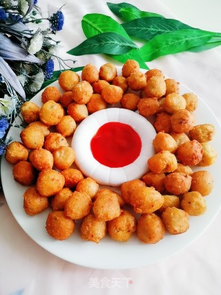 Fried Lotus Root Balls recipe