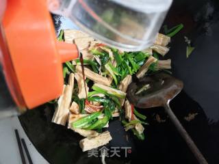 Fried Spinach with Yuba recipe