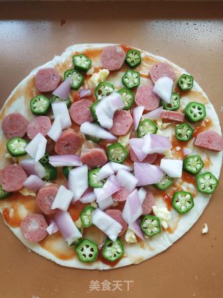 Finger Cake Pizza recipe