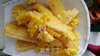 Sweet Corn Pan-baked recipe