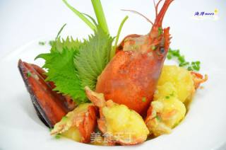 Stir-fried Boston Lobster with Butter recipe