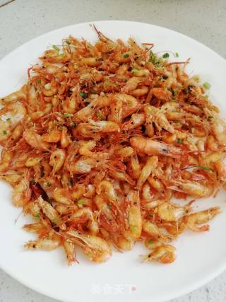 Fried Small River Prawns recipe