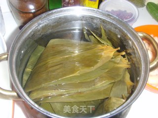 Dragon Boat Festival~sweet Glutinous Rice Dumplings recipe