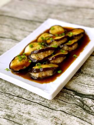 Steamed Eggplant Box with Oyster Sauce recipe