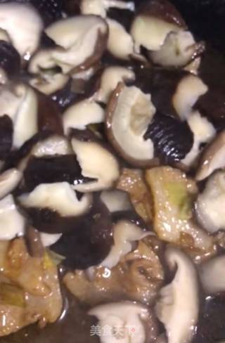 Stir-fried Pork with Mushrooms recipe