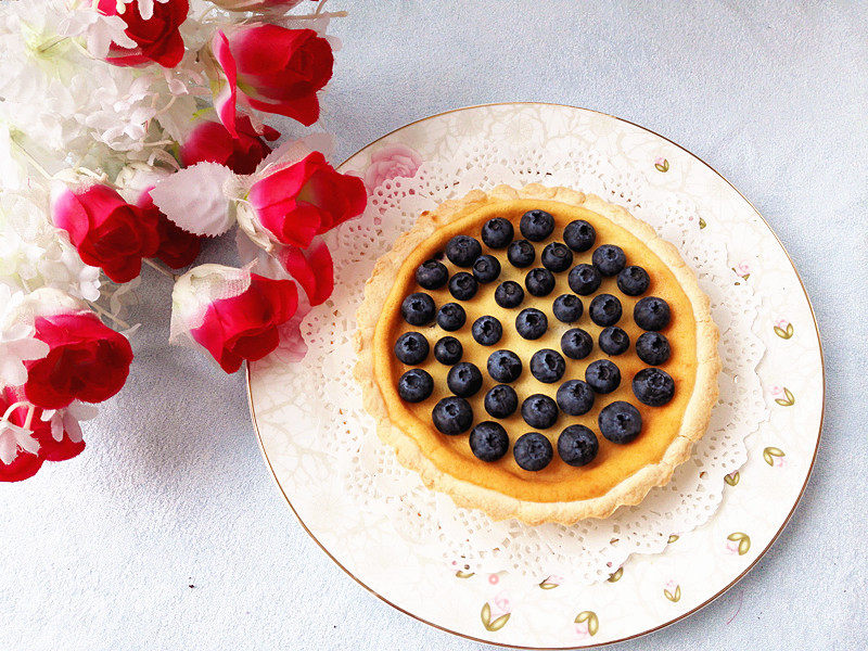 Blueberry Cheese Tart recipe