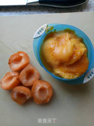 Yellow Apricot and Mango Puree recipe