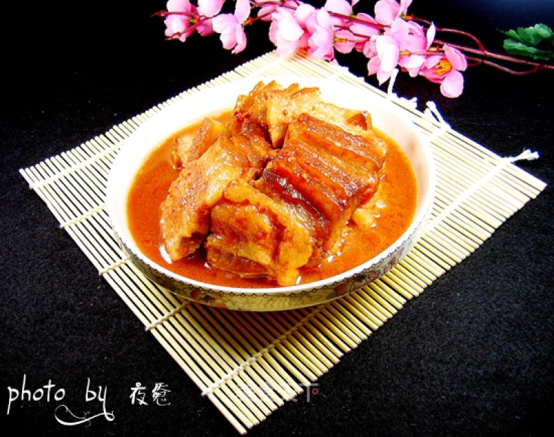 Fermented Bean Curd with Bowl of Meat recipe