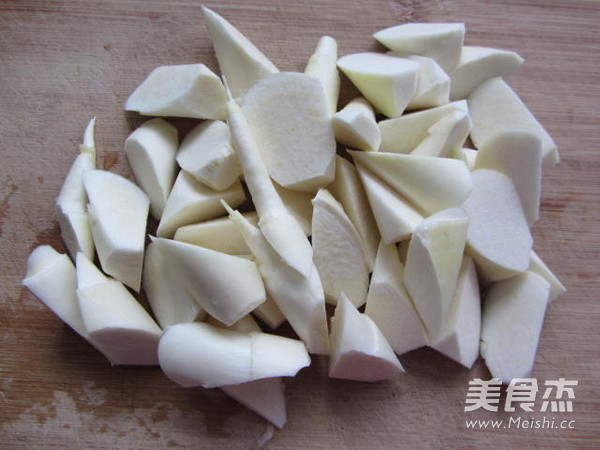 Boiled Bamboo Shoots and Dried Vegetables recipe