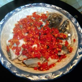 Chopped Pepper Fish Head recipe