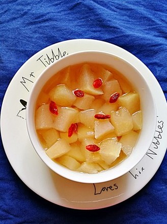 Electric Stew Pot Version Stewed Healthy Pear Cubes
