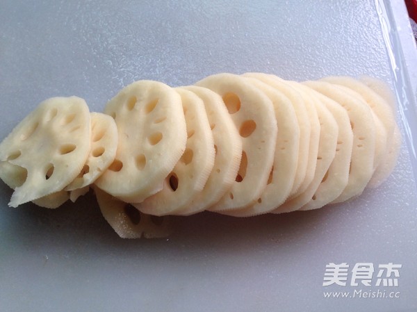 Cold Lotus Root Slices recipe